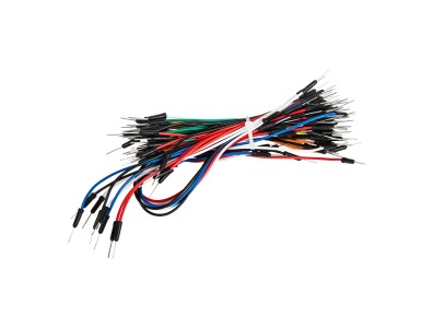 65 pe&ccedil;as fios jumper flex&iacute;veis para breadboard - Imagem 2