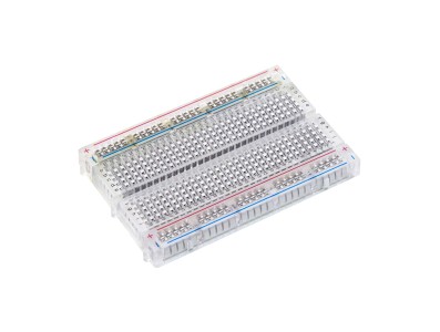 Protoboard transparente sem solda 400 pontos - Imagem 3