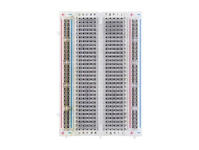 Protoboard transparente sem solda 400 pontos - Imagem 1