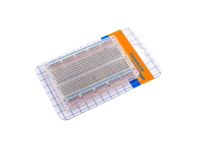 Protoboard transparente sem solda 400 pontos - Imagem 4