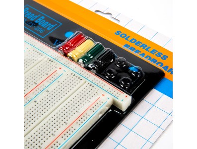 Protoboard ZY-206 sem solda 2390 pontos - Imagem 1