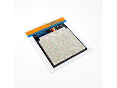 ZY-208, pacote com 4 breadboards MB-102 de 830 pontos cada, total 3220 pontos - Imagem 3