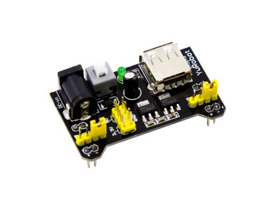 M&oacute;dulo de Alimenta&ccedil;&atilde;o MB102 para Protoboard 3,3V e 5V - Imagem 3
