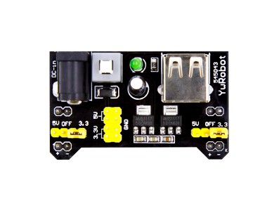 M&oacute;dulo de Alimenta&ccedil;&atilde;o MB102 para Protoboard 3,3V e 5V - Imagem 1