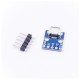 M&oacute;dulo de alimenta&ccedil;&atilde;o 5V para breadboard com conector Micro USB MCU - Thumb - 2