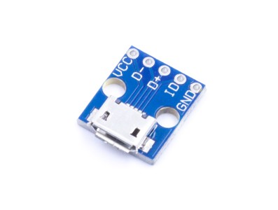 M&oacute;dulo de alimenta&ccedil;&atilde;o 5V para breadboard com conector Micro USB MCU - Imagem 4