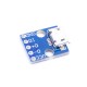 M&oacute;dulo de alimenta&ccedil;&atilde;o 5V para breadboard com conector Micro USB MCU - Thumb - 5