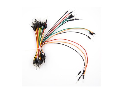 Breadboard 830 pontos com m&oacute;dulo de alimenta&ccedil;&atilde;o e 65 cabos jumper - Imagem 4