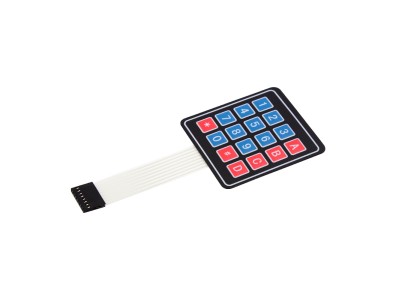 Teclado matricial 4x4 de membrana (keypad) 16 teclas - Imagem 2