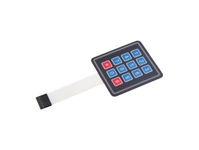 Teclado Matriz de Membrana 4x3 para Placas e Shields Arduino - Imagem 2