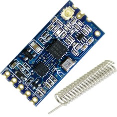 M&oacute;dulo Serial Sem Fio 433 MHz HC-12 / SI4438 compat&iacute;vel com Arduino