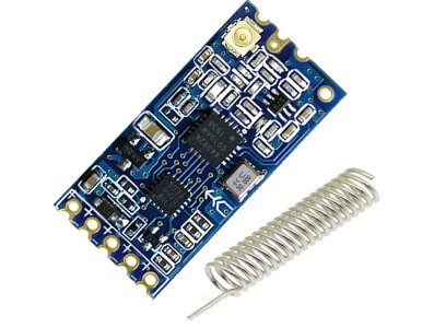M&oacute;dulo Serial Sem Fio 433 MHz HC-12 / SI4438 compat&iacute;vel com Arduino - Imagem 1