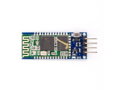 M&oacute;dulo Bluetooth HC-05 4 pinos (modo mestre/escravo) com bot&atilde;o - Imagem 1
