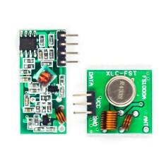 Kit transmissor e receptor RF 433 MHz para Arduino
