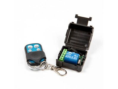 M&oacute;dulo rel&eacute; 1 canal 433 MHz 12 V, acionamento por controle remoto sem fio - Imagem 5
