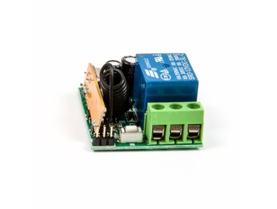 M&oacute;dulo rel&eacute; 1 canal 433 MHz 12V com controle remoto sem fio - Imagem 6