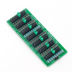 Placa de resist&ecirc;ncia program&aacute;vel 7 d&eacute;cadas 1R - 9999999R m&oacute;dulo SMD verde