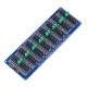 M&oacute;dulo de resistores program&aacute;vel 8 d&eacute;cadas azul 0,1 &Omega; a 9.999.999 &Omega; SMD - Thumb - 1