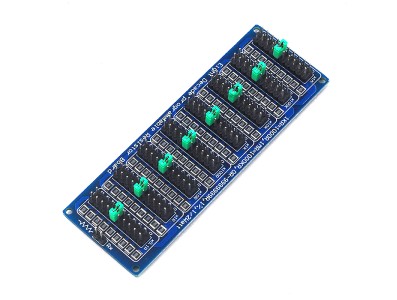 M&oacute;dulo de resistores program&aacute;vel 8 d&eacute;cadas azul 0,1 &Omega; a 9.999.999 &Omega; SMD - Imagem 1
