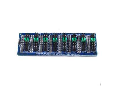 M&oacute;dulo de resistores program&aacute;vel 8 d&eacute;cadas azul 0,1 &Omega; a 9.999.999 &Omega; SMD - Imagem 2