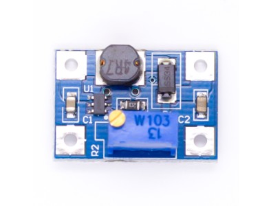M&oacute;dulo Conversor Boost DC Ajust&aacute;vel SX1308 28 V 2 A 1,2 MHz - Imagem 3