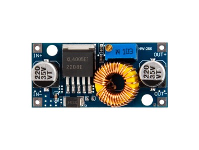 XL4005 M&oacute;dulo conversor DC-DC buck ajust&aacute;vel 5-32V 5A - Imagem 1