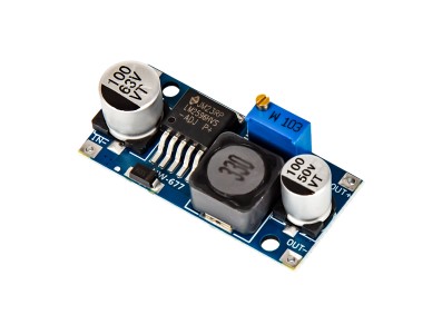 M&oacute;dulo regulador de tens&atilde;o ajust&aacute;vel 48V DC-DC LM2596HVS - Imagem 3