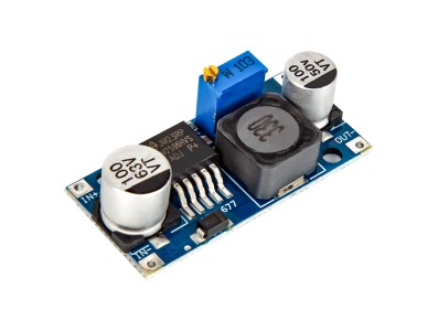 M&oacute;dulo regulador de tens&atilde;o ajust&aacute;vel 48V DC-DC LM2596HVS - Imagem 4