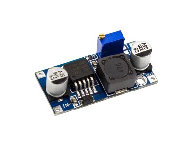 M&oacute;dulo Conversor DC-DC Step-Down LM2596/LM2596S sem LED SMD - Imagem 3