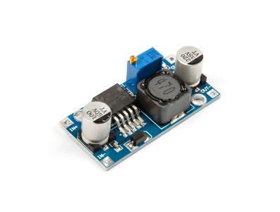 M&oacute;dulo Conversor DC-DC Step-Down LM2596/LM2596S com LED SMD - Imagem 4