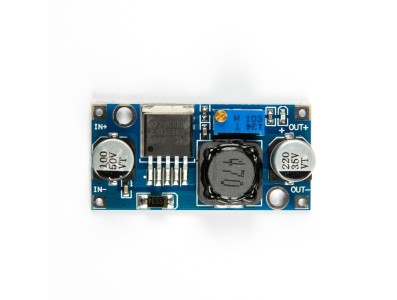 M&oacute;dulo Conversor DC-DC Step-Down LM2596/LM2596S com LED SMD - Imagem 1