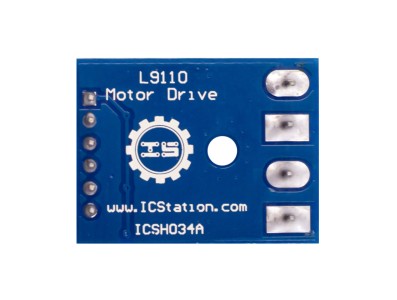 Placa driver L9110/L9110S para motor de passo DC com ponte H - Imagem 4