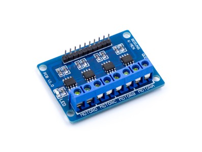 Placa driver de motor DC HG7881 4 canais para Arduino - Imagem 2