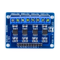 Placa driver de motor DC HG7881 4 canais para Arduino