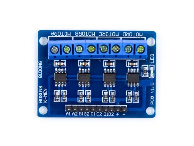 Placa driver de motor DC HG7881 4 canais para Arduino - Imagem 1