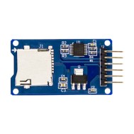 M&oacute;dulo Micro SD/TF mini 6 pinos leitura e escrita