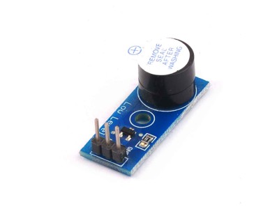 M&oacute;dulo driver de buzzer/alarme ativo 5V baixo consumo azul - Imagem 2