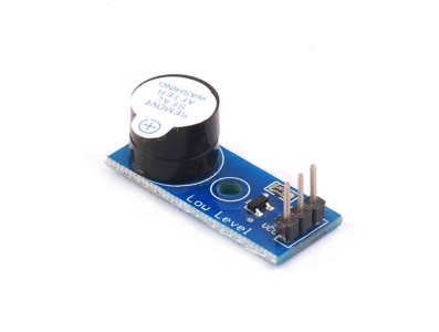 M&oacute;dulo driver de buzzer/alarme ativo 5V baixo consumo azul - Imagem 3