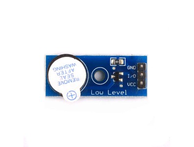 M&oacute;dulo driver de buzzer/alarme ativo 5V baixo consumo azul - Imagem 1
