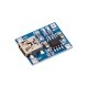 Placa de carregamento TP4056 e TC4056 1A com entrada Mini USB para baterias LiPo - Thumb - 3