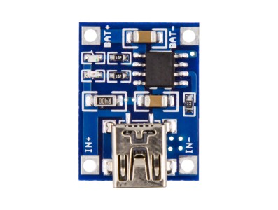 Placa de carregamento TP4056 e TC4056 1A com entrada Mini USB para baterias LiPo - Imagem 1