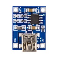 Placa de carregamento TP4056 e TC4056 1A com entrada Mini USB para baterias LiPo