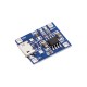 Placa de carregador de bateria LiPo TP4056/TC4056 1A com conector Micro USB - Thumb - 3