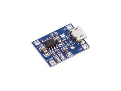 Placa de carregador de bateria LiPo TP4056/TC4056 1A com conector Micro USB - Imagem 4