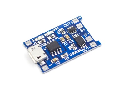 Placa de carregamento TP4056 1A para bateria 18650 LiPo 3,7 a 4,2 V Micro USB com prote&ccedil;&atilde;o de corrente - Imagem 2