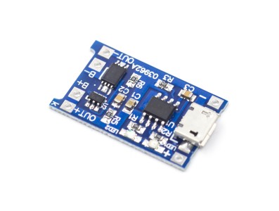 Placa de carregamento TP4056 1A para bateria 18650 LiPo 3,7 a 4,2 V Micro USB com prote&ccedil;&atilde;o de corrente - Imagem 3