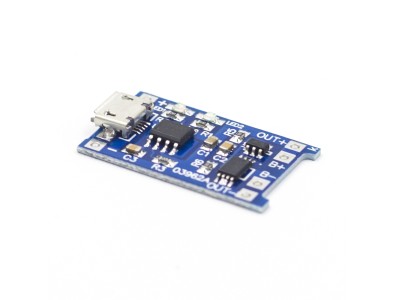 Placa de carregamento TP4056 1A para bateria 18650 LiPo 3,7 a 4,2 V Micro USB com prote&ccedil;&atilde;o de corrente - Imagem 5