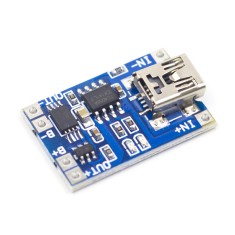 Placa carregadora TP4056 TC4056 1A para bateria LiPo Mini USB com prote&ccedil;&atilde;o de corrente