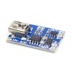 Placa carregadora TP4056 TC4056 1A para bateria LiPo Mini USB com prote&ccedil;&atilde;o de corrente - Thumb - 5
