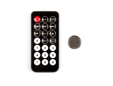 Controle Remoto IR Preto com Bateria - Imagem 5